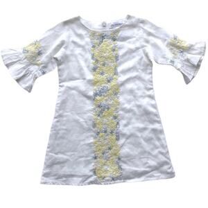 Charabia Embroidered Floral Dress